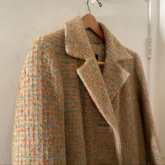 Goregous vintage mid length coat, as is, XS see desc - Picture 4 of 15